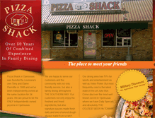 Tablet Screenshot of pizzashackopelousas.com